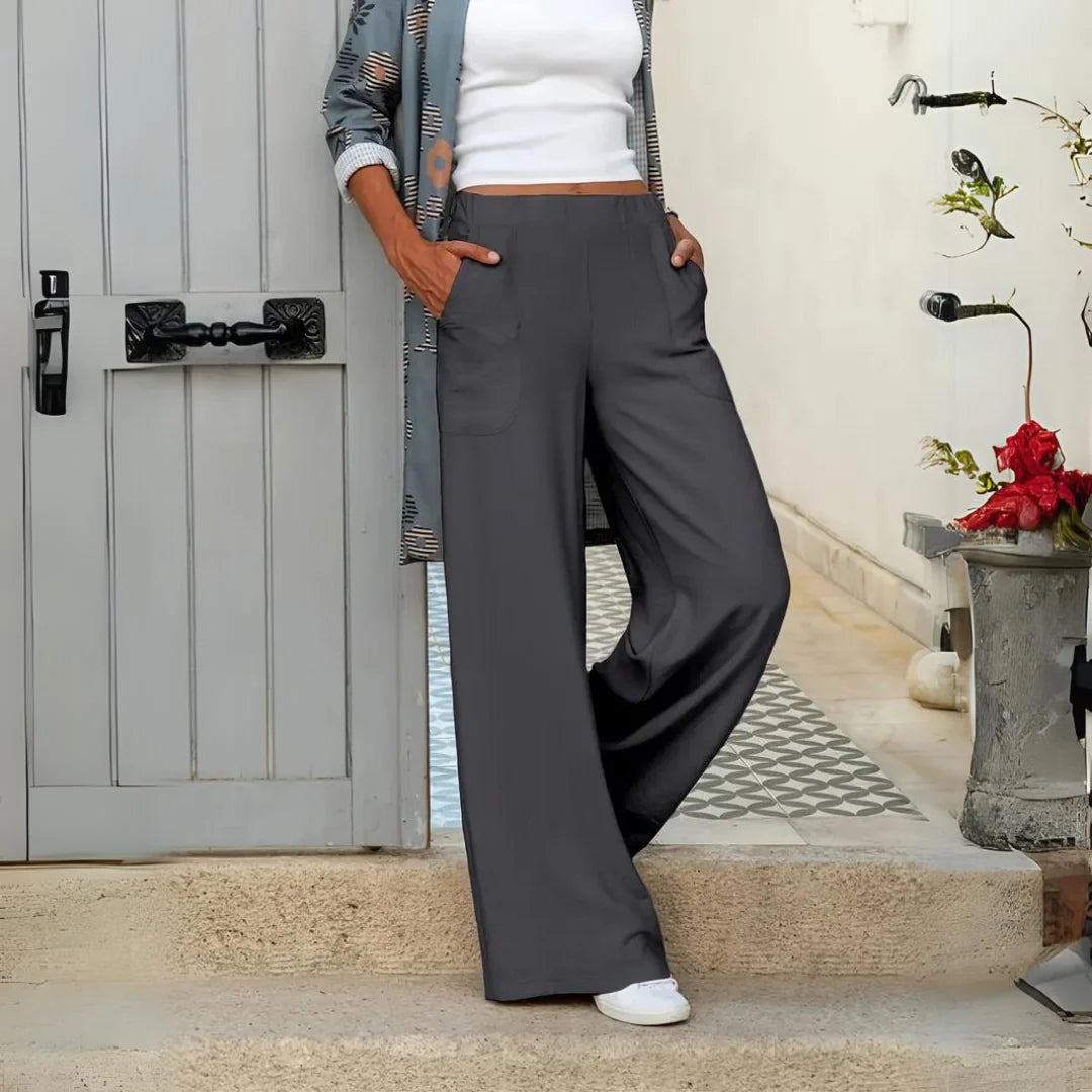 Wide Leg Trousers | Women's Casual Palazzo Pants 5