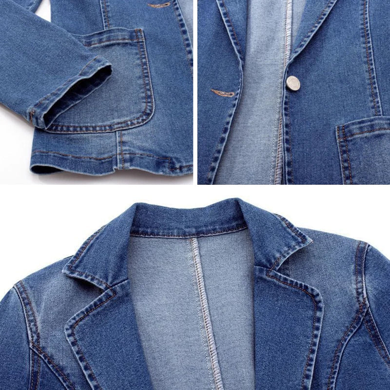 Women's Denim Jacket Light Wash 2