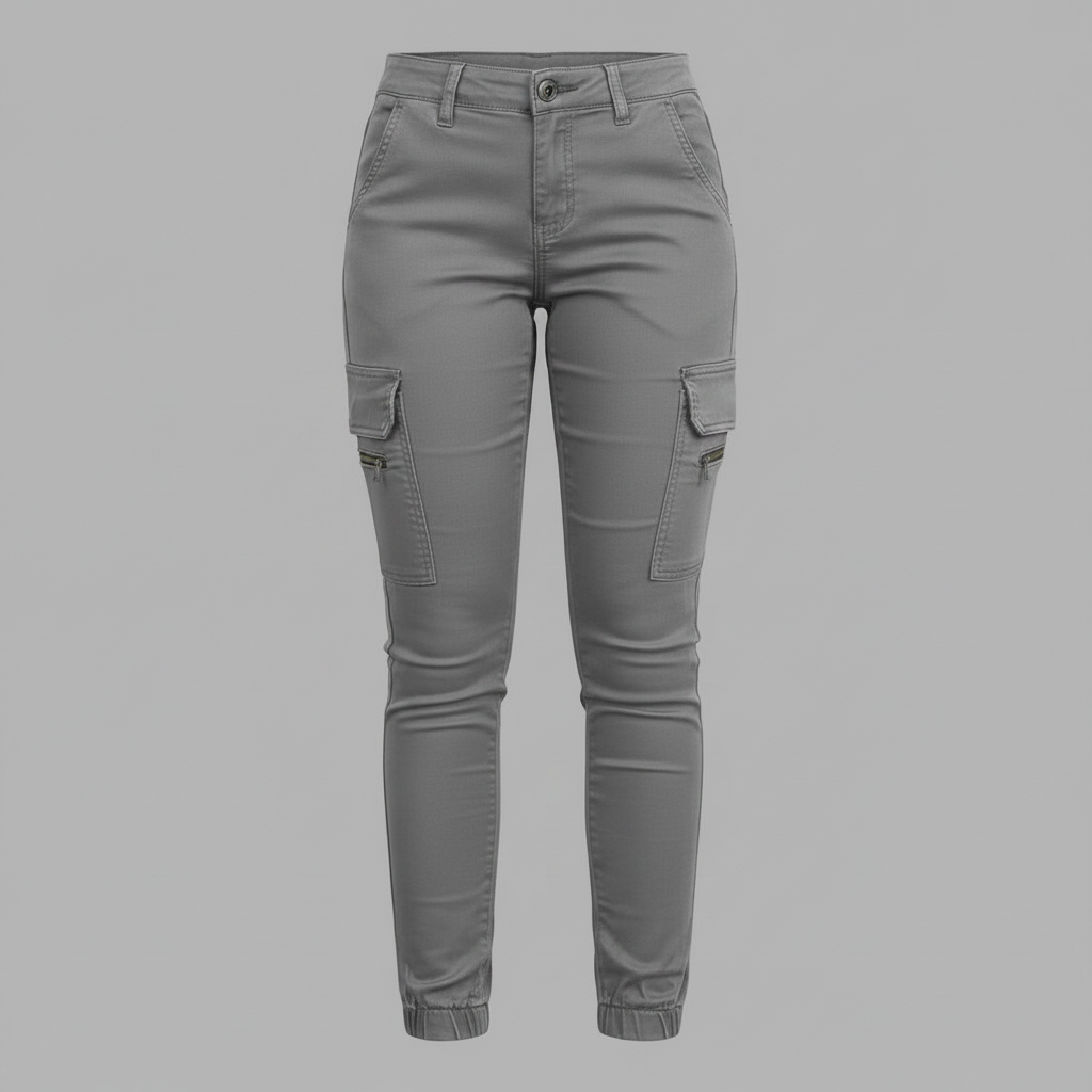 Black Cargo Pants for Women | Modern Cargo Trousers