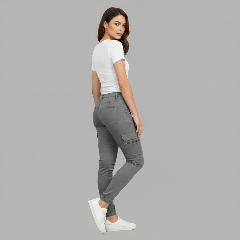 Black Cargo Pants for Women | Modern Cargo Trousers
