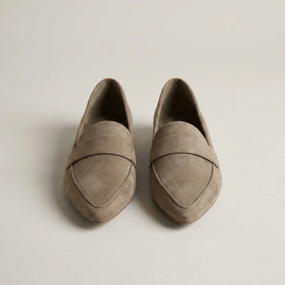 Black Loafers Women | Slip-On Casual Flat Shoes 3