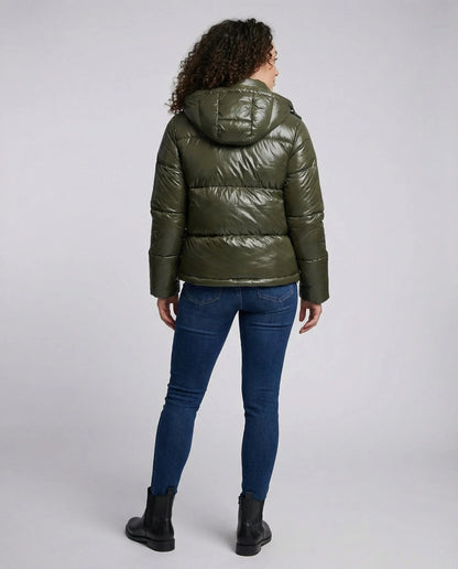 Black Puffer Jacket Women | Insulated Winter Coat 3