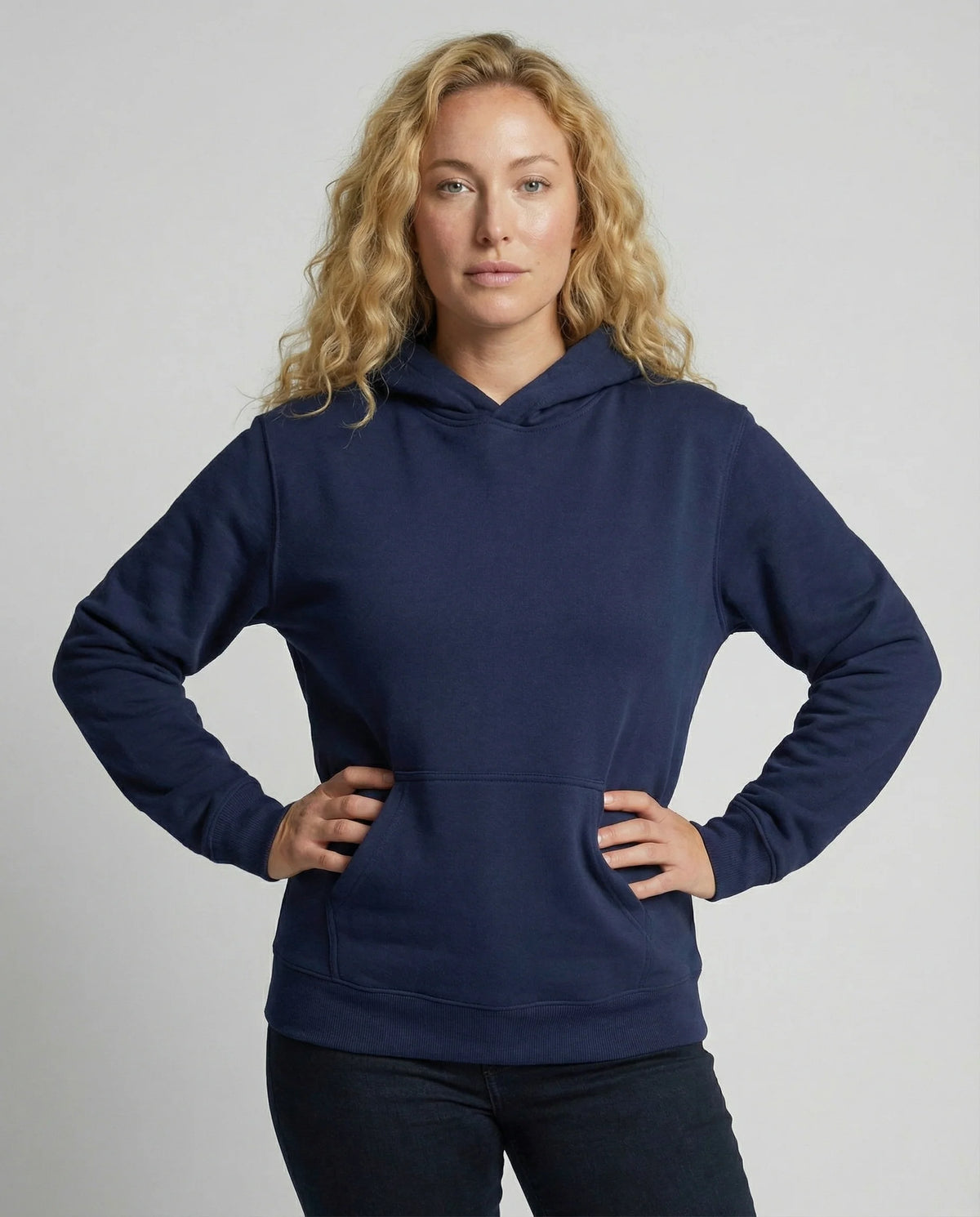 Black Women's Hoodie | Oversized Casual Sweatshirt 3