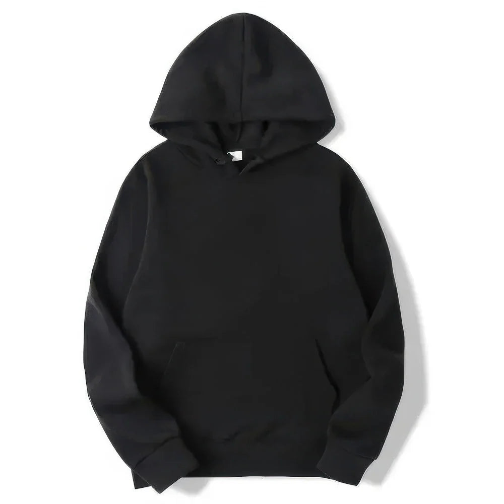 Black Women's Hoodie | Oversized Casual Sweatshirt 7