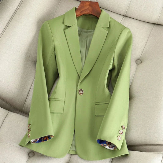 Classic Blazer | Lightweight Cotton Blend Single Button 0