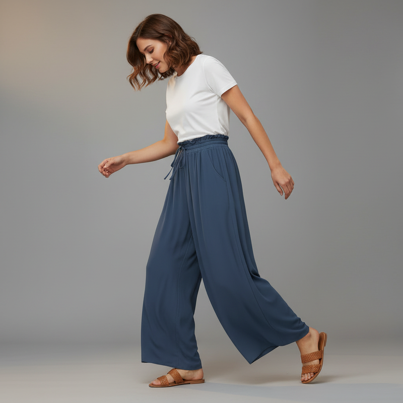 Comfortable Black Trousers | Women's Casual Pants