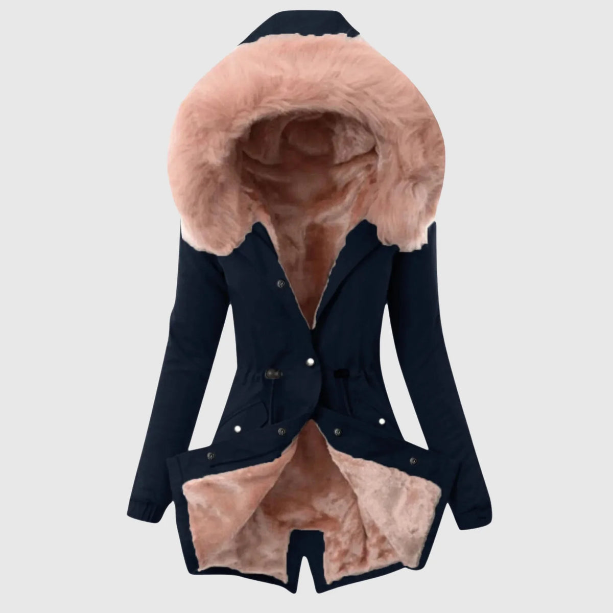 Cozy Chic Parka | Women's Hooded Fleece-Polyester Jacket 2