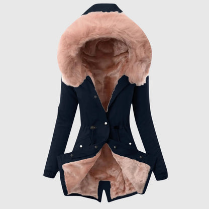 Cozy Chic Parka | Women's Hooded Fleece-Polyester Jacket 2