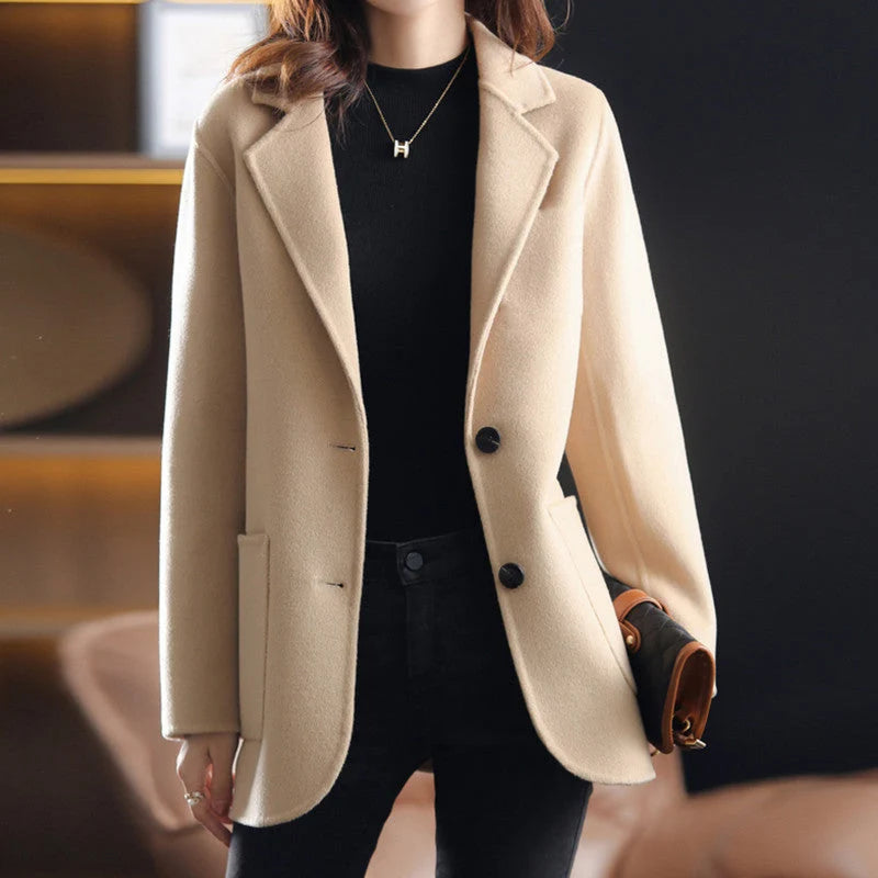 Divine Allure Wool Blend Coat | Women's Overcoat 2