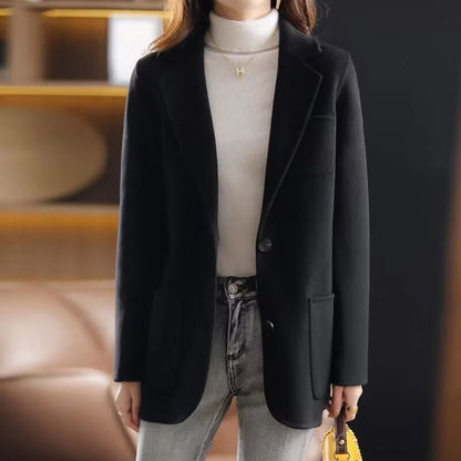 Divine Allure Wool Blend Coat | Women's Overcoat 3
