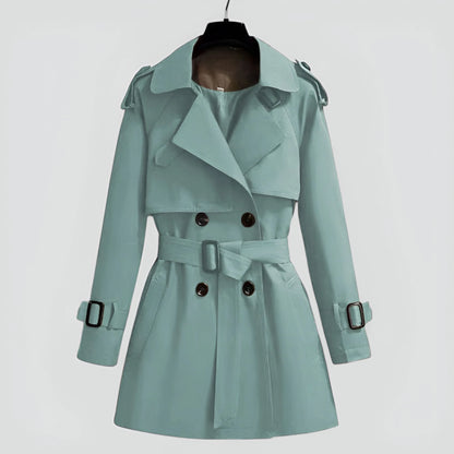 Double Breasted Trench Coat | Women's Casual Long Outerwear 3