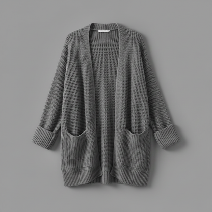 Elegant Black Cardigan | Women's Cozy Layer