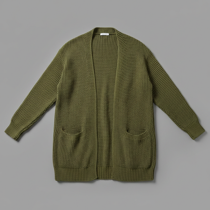 Elegant Black Cardigan | Women's Cozy Layer