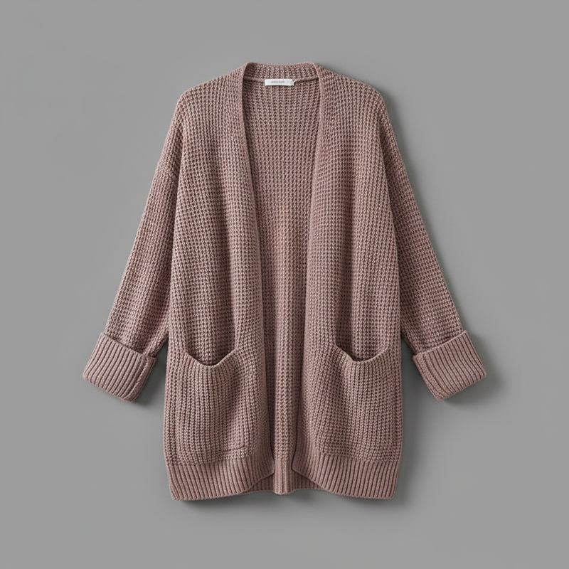 Elegant Black Cardigan | Women's Cozy Layer