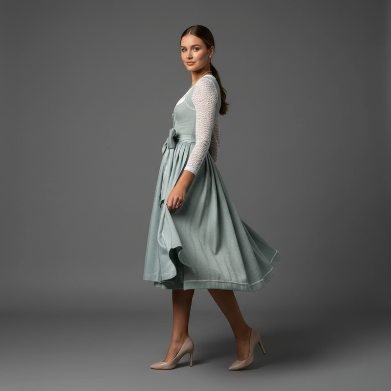 Elegant Dirndl Costume Dress | Women's Oktoberfest Attire