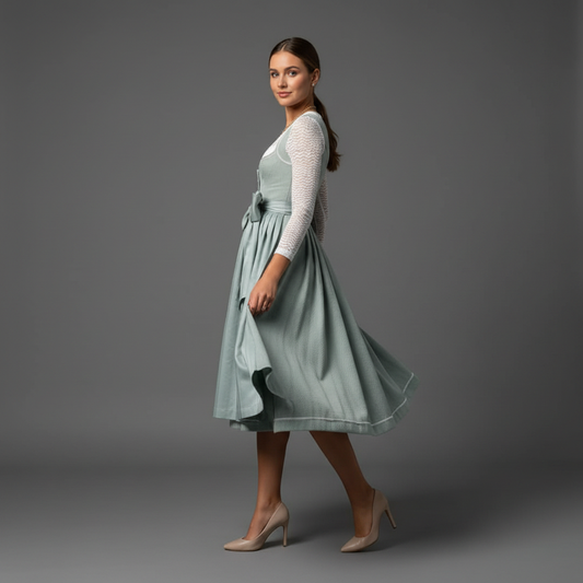 Elegant Dirndl Costume Dress | Women's Oktoberfest Attire