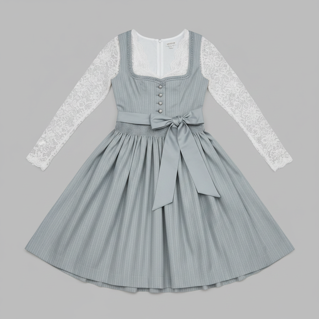 Elegant Dirndl Costume Dress | Women's Oktoberfest Attire