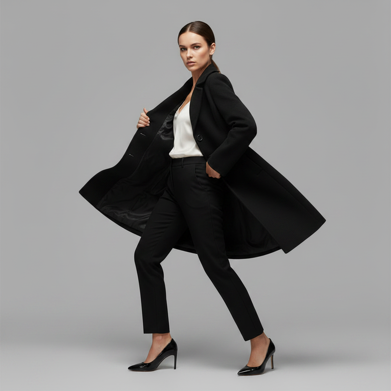 Elegant Women's Wool Coat | Stylish Winter Coats Women