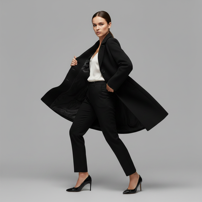 Elegant Women's Wool Coat | Stylish Winter Coats Women