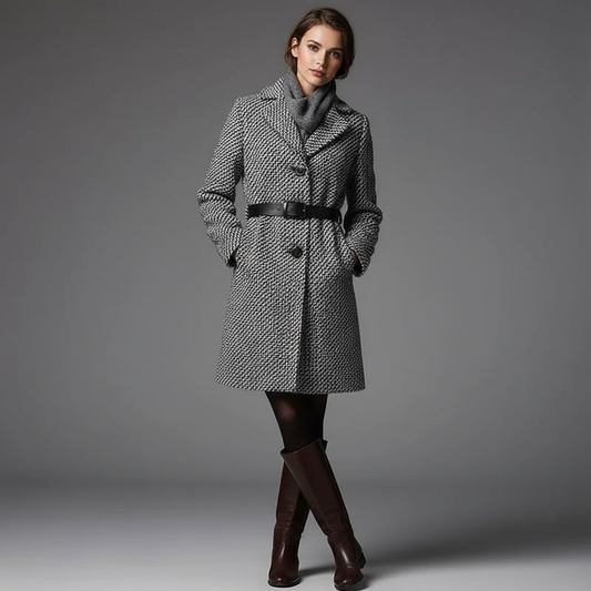 Elegant Wool Coat | Women's Winter Outerwear