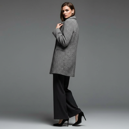 Elegant Wool Coat | Women's Winter Outerwear