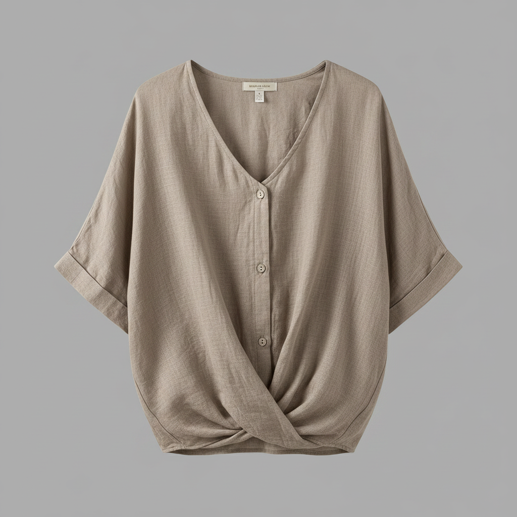 Elegant V-Neck Long Sleeve Blouse | Women's Fashion Top 5