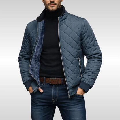 Hayes Quilted Zip Jacket | Men's Lightweight Insulated Coat 1