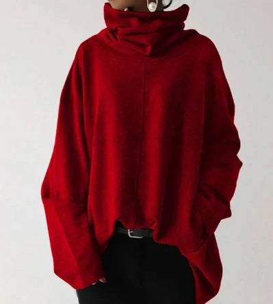 High-Neck Cozy Hoodie | Women's Sweatshirt 4