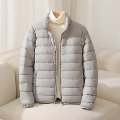 High Collar Down Jacket Pastel 5