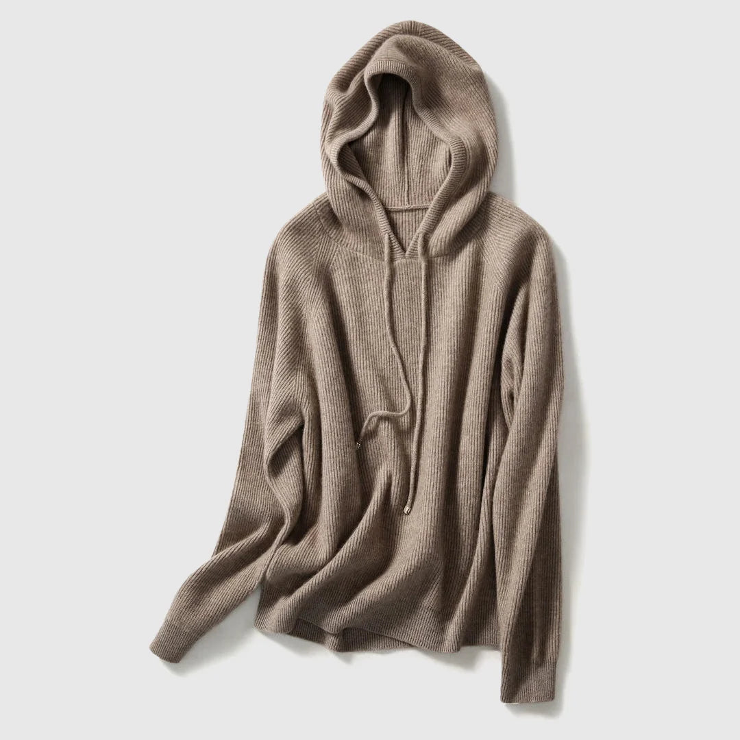 Hooded Women's Winter Sweater | Soft Knit Warm Pullover 0