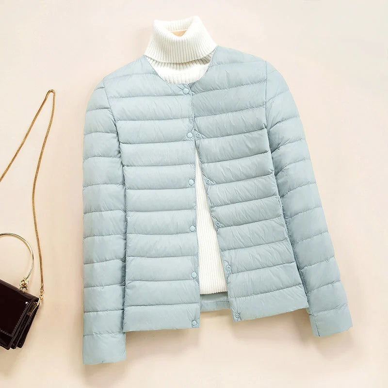 Lightweight Quilted Down Jacket 0