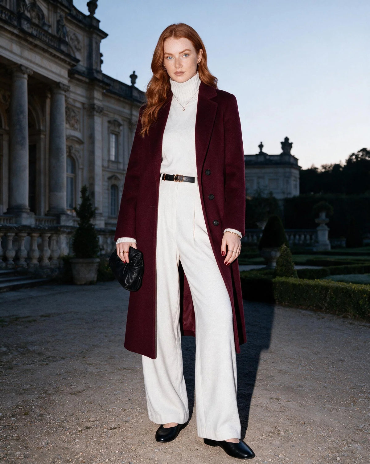 Maxi Coat Notch Lapel Single-Breasted Longline 3