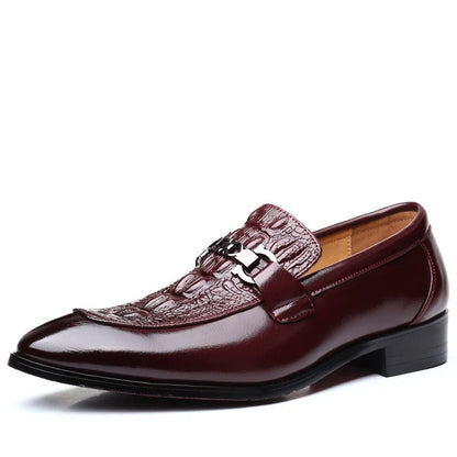 Men's Black Dress Shoes | Brogue Wingtip Formal Shoes 5