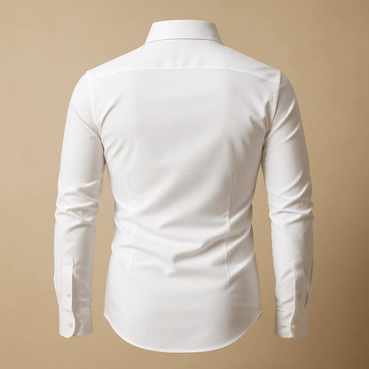 Men's Dress Shirt Long Sleeve Modern Classic 2