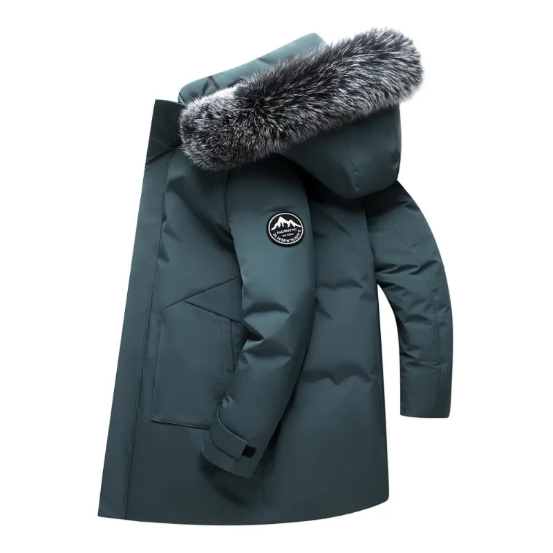 Men's Hooded Parka Jacket | Casual Men's Winter Coat 3