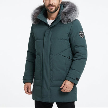 Men's Hooded Parka Jacket | Casual Men's Winter Coat 4
