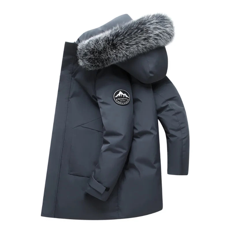 Men's Hooded Parka Jacket | Casual Men's Winter Coat 5