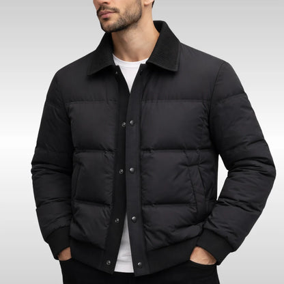 Men's Puffer Jacket | Insulated Winter Coat for Cold Weather 0