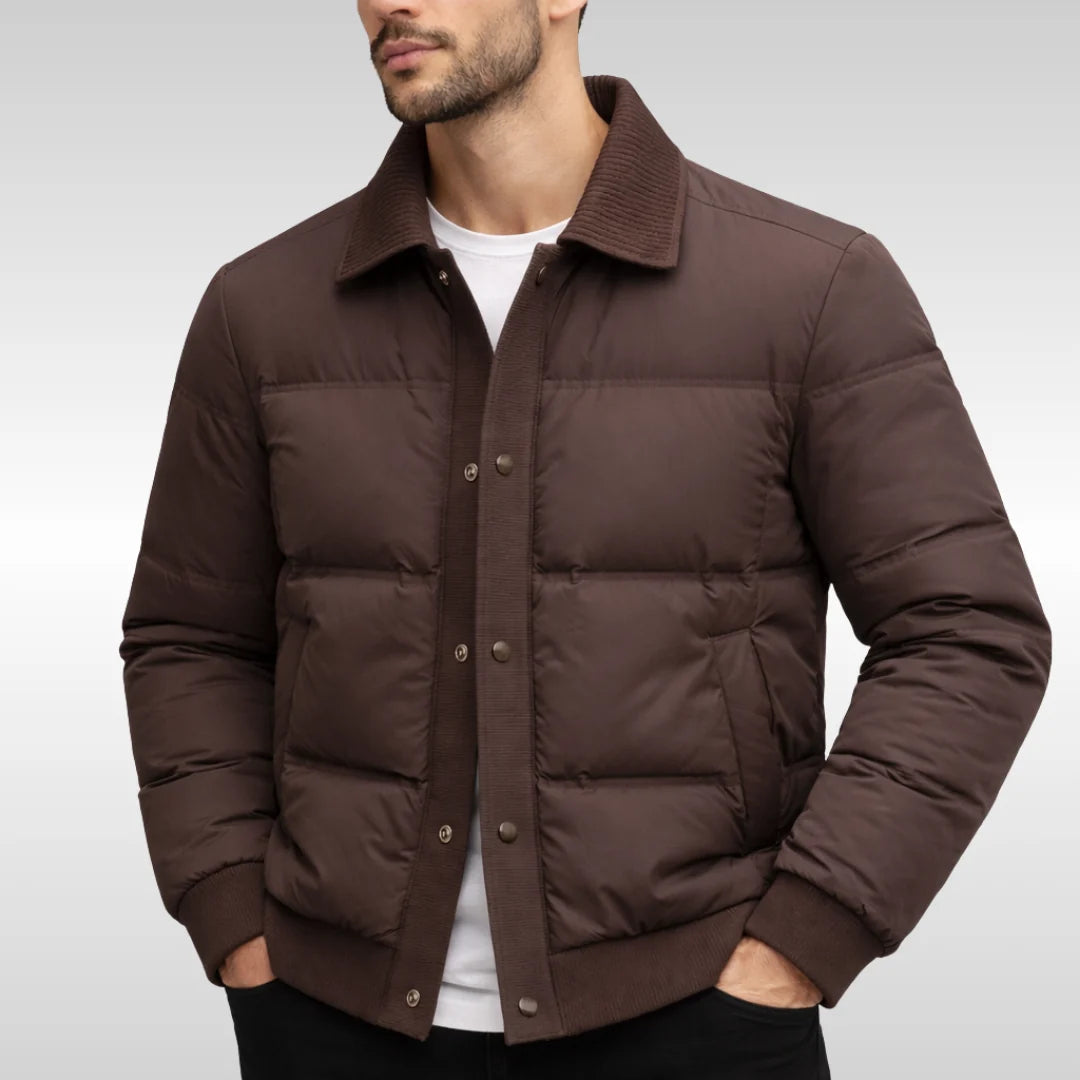 Men's Puffer Jacket | Insulated Winter Coat for Cold Weather 1