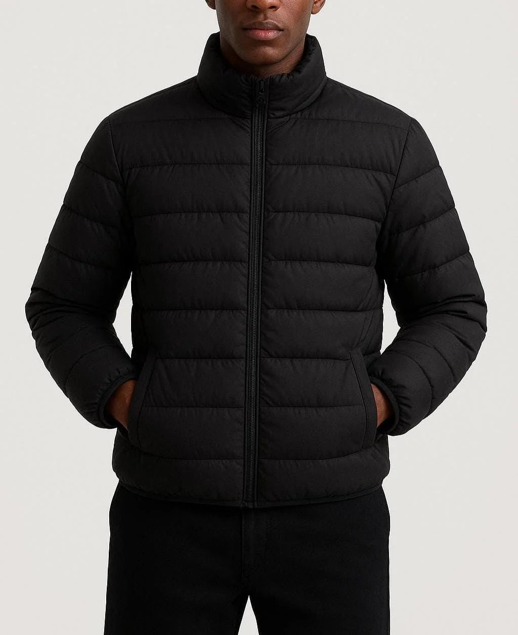 Men's Urban Puffer Jacket | Structured Winter Outerwear 0