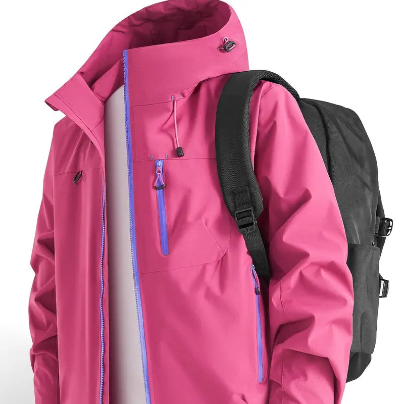 Men's Waterproof Hooded Jacket | Functional Winter Coat 3