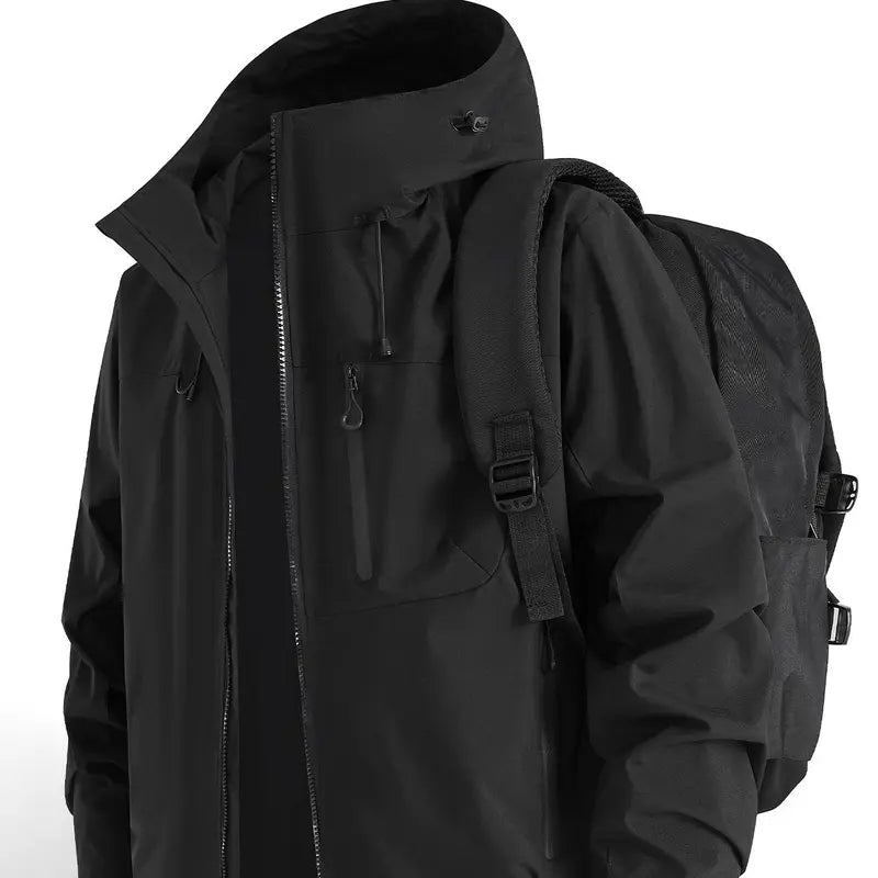Men's Waterproof Hooded Jacket | Functional Winter Coat 5