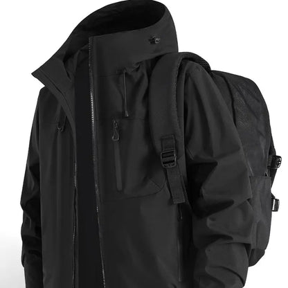 Men's Waterproof Hooded Jacket | Functional Winter Coat 5