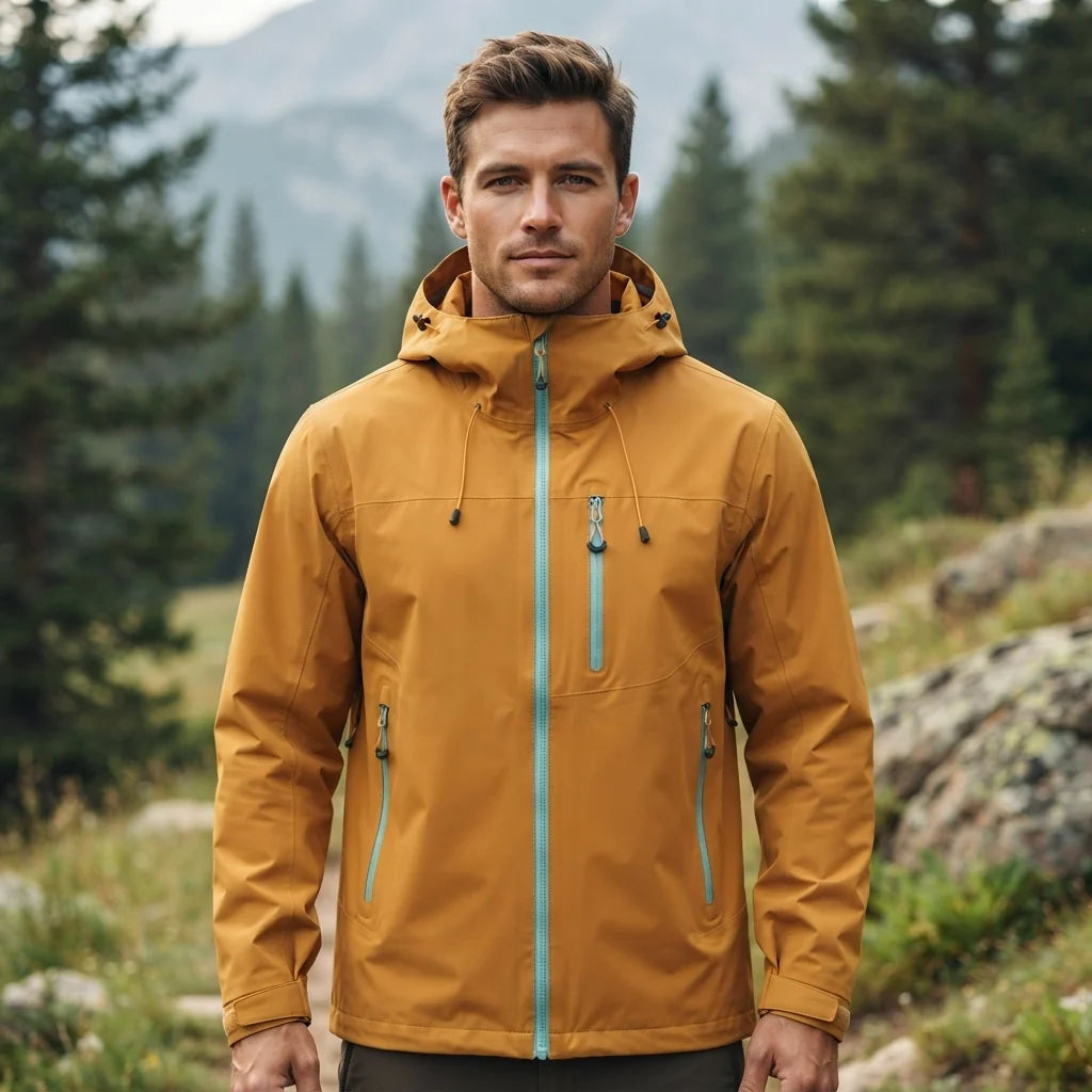 Men's Waterproof Hooded Jacket | Functional Winter Coat 8