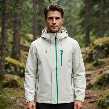 Men's Waterproof Hooded Jacket | Functional Winter Coat 9