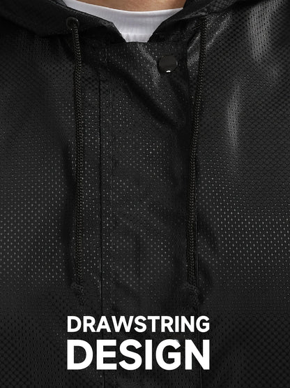 Men's Waterproof Mid-Length Hooded Coat | Men's Winter Coat 4