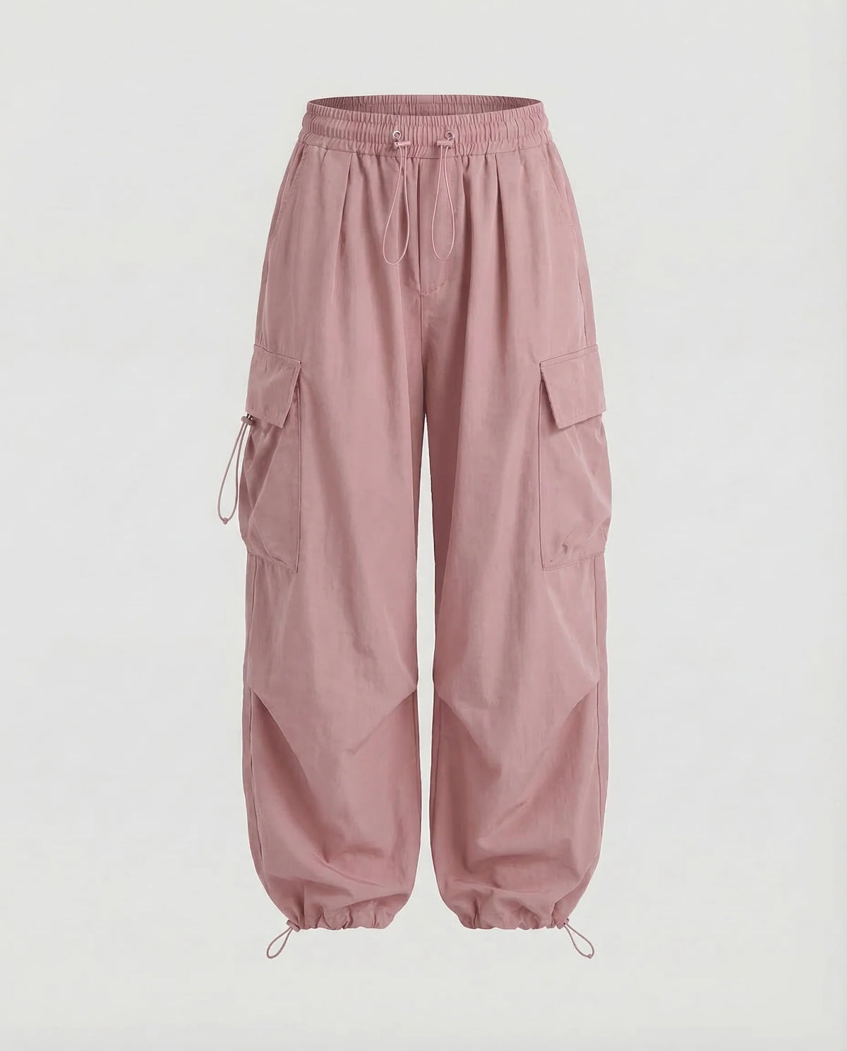 Oversized Cargo Pants for Women | Relaxed Fit Drawstring Waist 8