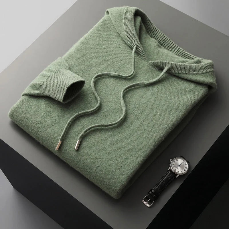 Premium Merino Wool Hoodie | Men's Lightweight Sweatshirt 3