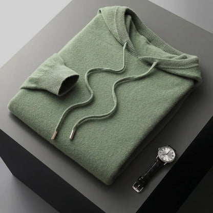 Premium Merino Wool Hoodie | Men's Lightweight Sweatshirt 3
