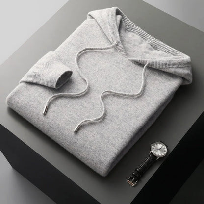 Premium Merino Wool Hoodie | Men's Lightweight Sweatshirt 5